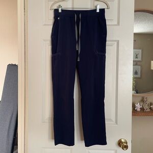 Figs Women's Stretch Technical Collection Navy Scrub Pants